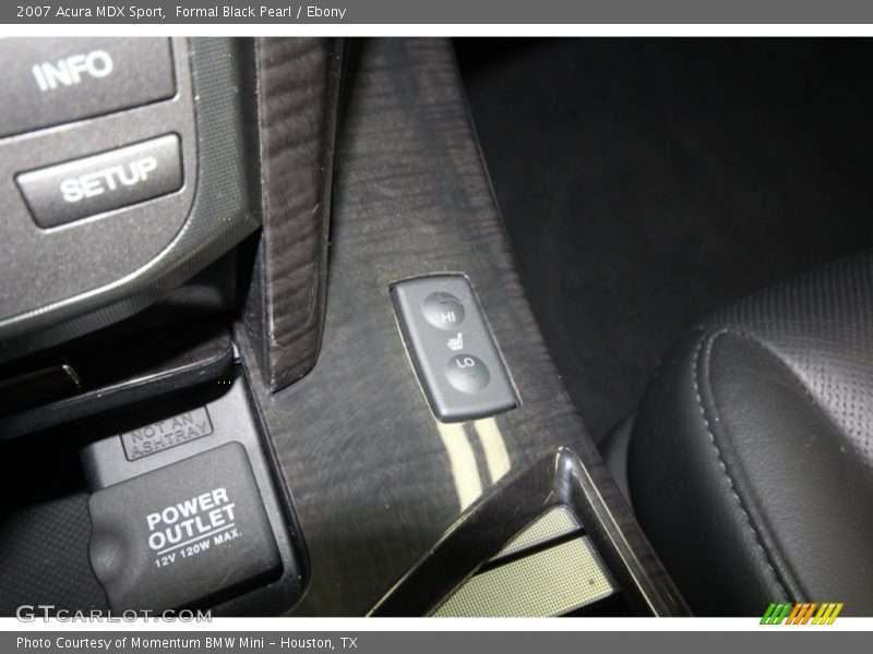 Formal Black Pearl / Ebony 2007 Acura MDX Sport