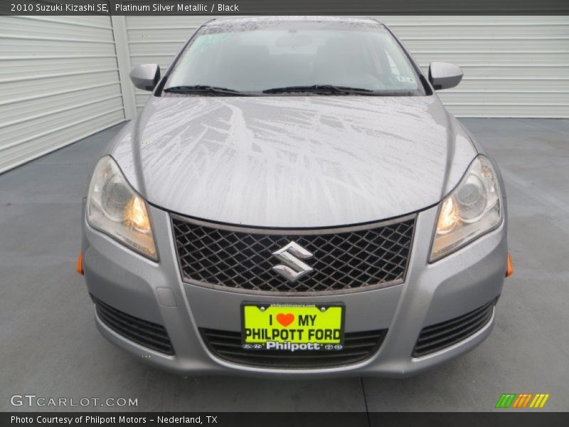 Platinum Silver Metallic / Black 2010 Suzuki Kizashi SE