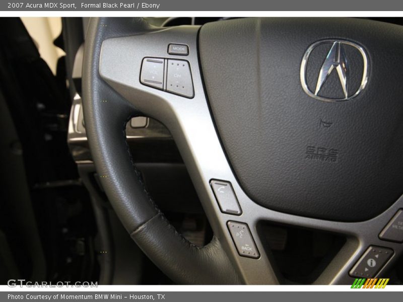 Formal Black Pearl / Ebony 2007 Acura MDX Sport