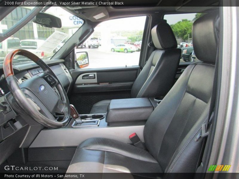 Vapor Silver Metallic / Charcoal Black 2008 Ford Expedition Limited