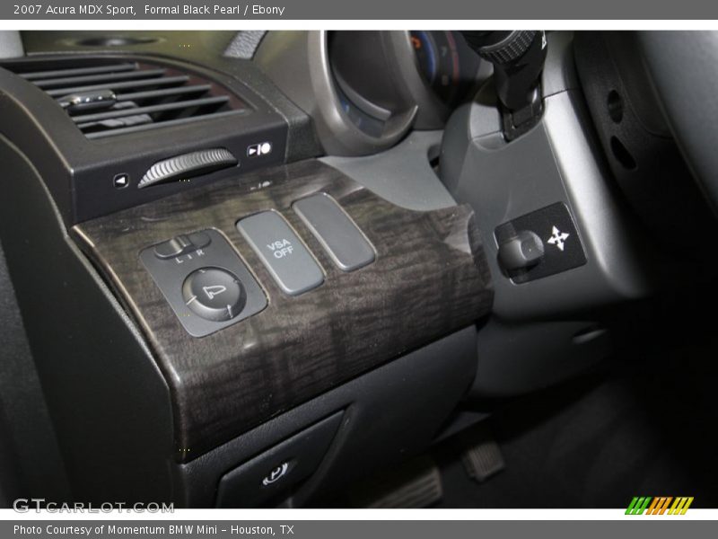 Formal Black Pearl / Ebony 2007 Acura MDX Sport