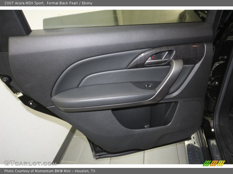 Formal Black Pearl / Ebony 2007 Acura MDX Sport