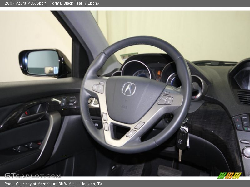 Formal Black Pearl / Ebony 2007 Acura MDX Sport