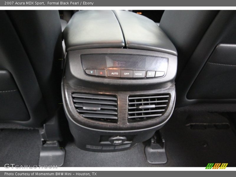 Formal Black Pearl / Ebony 2007 Acura MDX Sport