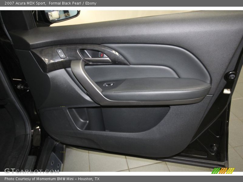 Formal Black Pearl / Ebony 2007 Acura MDX Sport