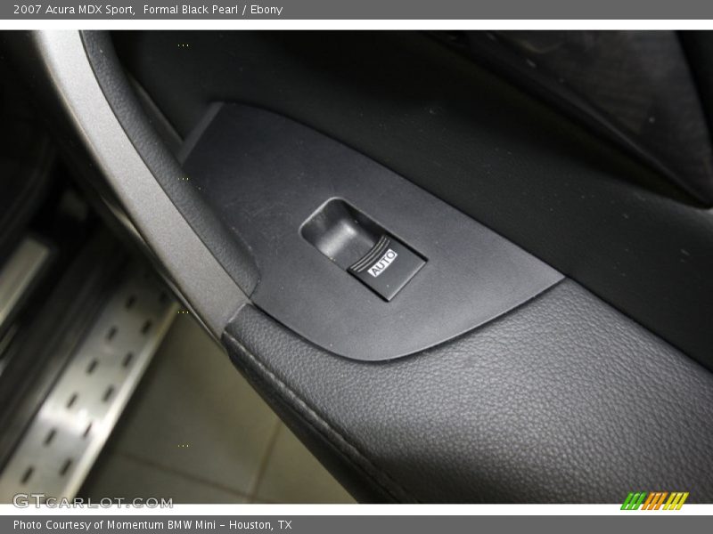 Formal Black Pearl / Ebony 2007 Acura MDX Sport
