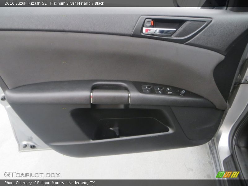 Platinum Silver Metallic / Black 2010 Suzuki Kizashi SE