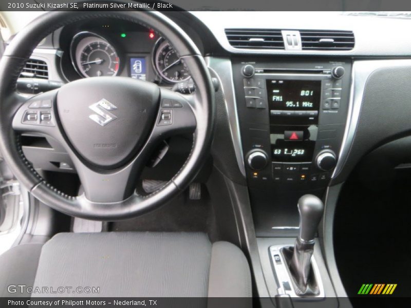 Dashboard of 2010 Kizashi SE