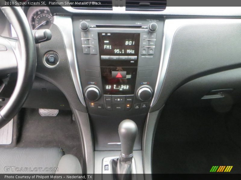 Platinum Silver Metallic / Black 2010 Suzuki Kizashi SE