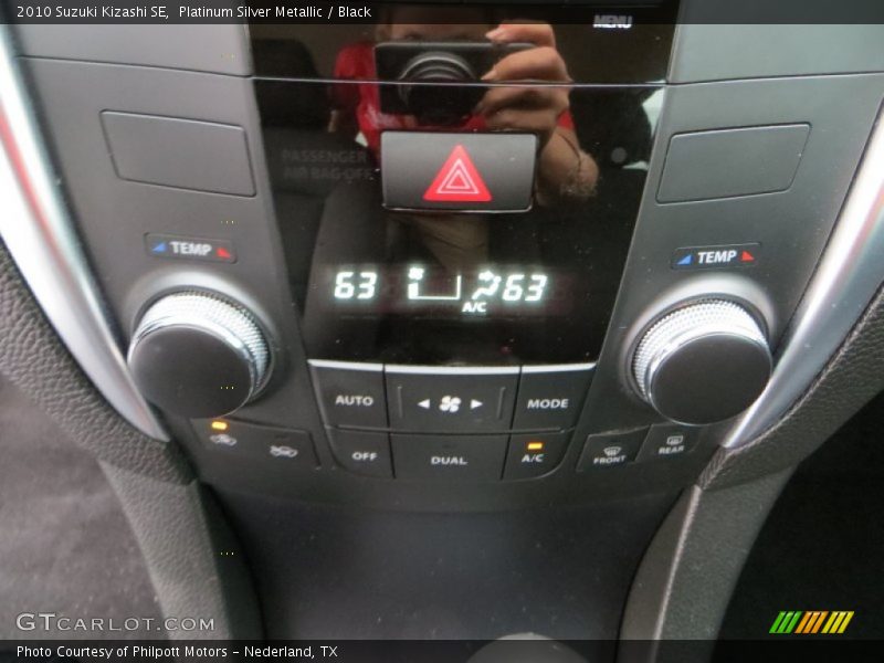 Controls of 2010 Kizashi SE