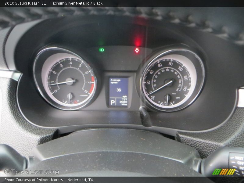  2010 Kizashi SE SE Gauges