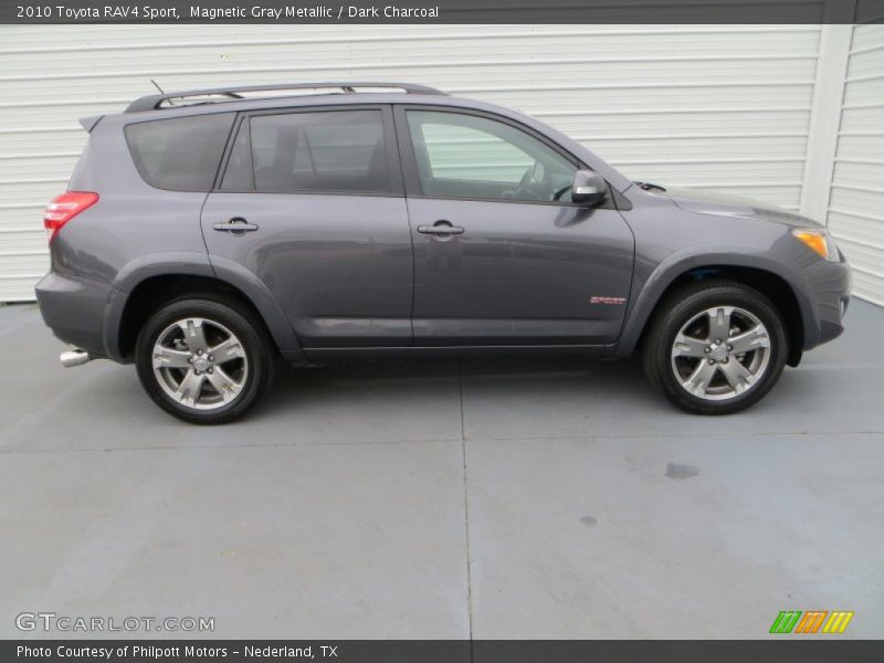 Magnetic Gray Metallic / Dark Charcoal 2010 Toyota RAV4 Sport