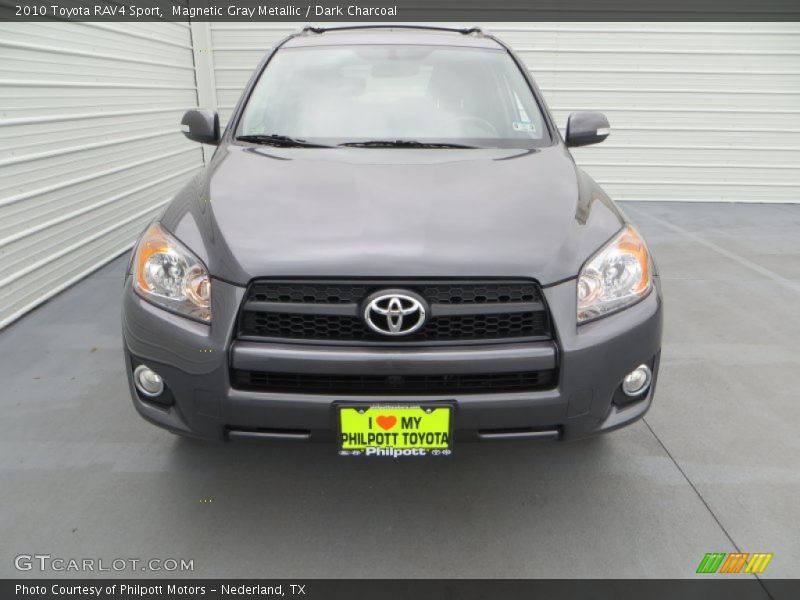 Magnetic Gray Metallic / Dark Charcoal 2010 Toyota RAV4 Sport