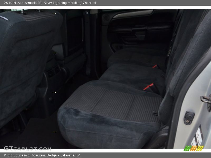 Silver Lightning Metallic / Charcoal 2010 Nissan Armada SE