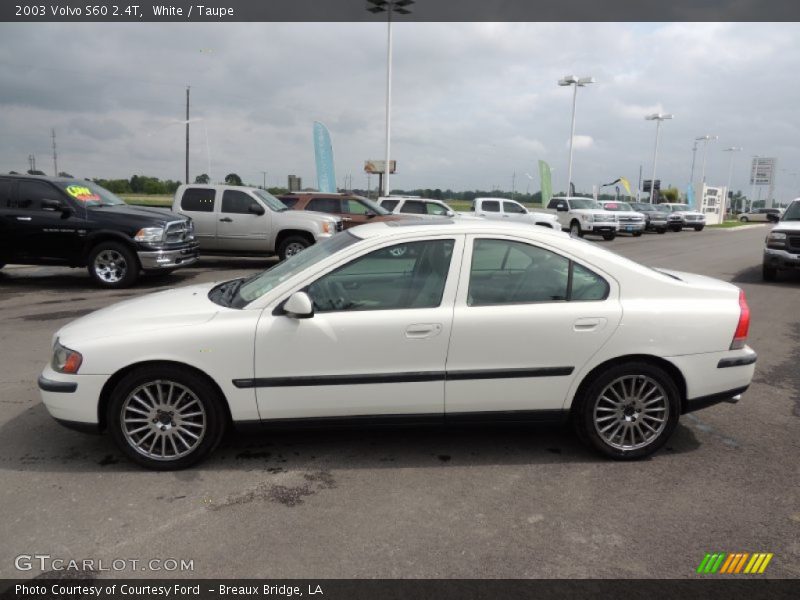  2003 S60 2.4T White