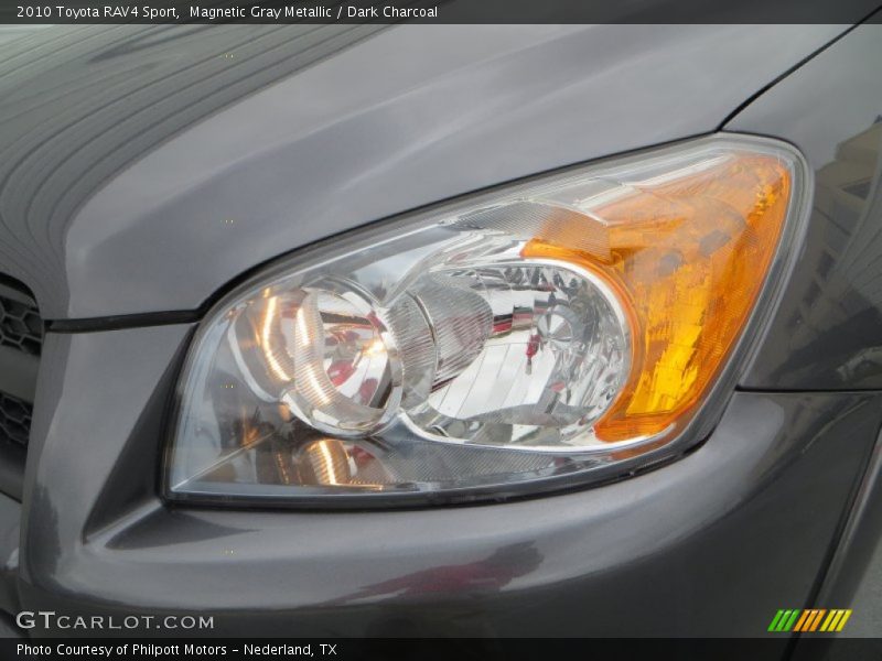 Magnetic Gray Metallic / Dark Charcoal 2010 Toyota RAV4 Sport