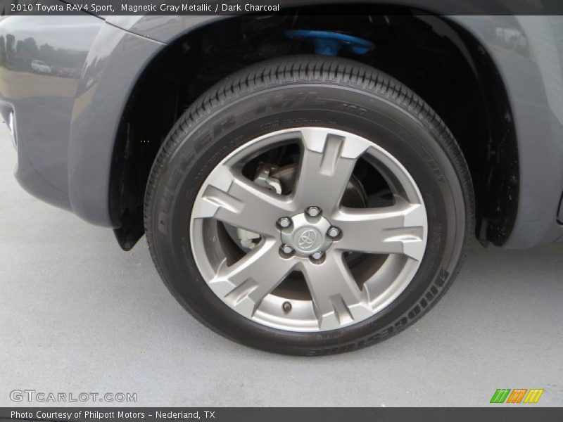 Magnetic Gray Metallic / Dark Charcoal 2010 Toyota RAV4 Sport