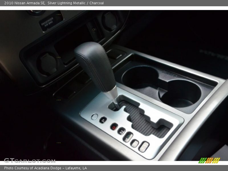 Silver Lightning Metallic / Charcoal 2010 Nissan Armada SE