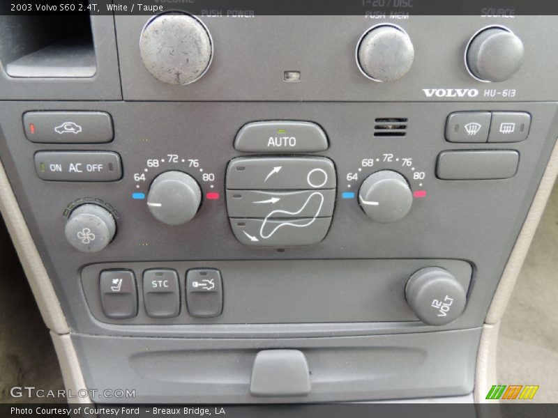 Controls of 2003 S60 2.4T