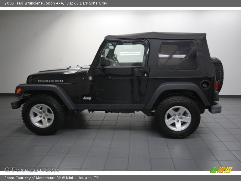 Black / Dark Slate Gray 2005 Jeep Wrangler Rubicon 4x4