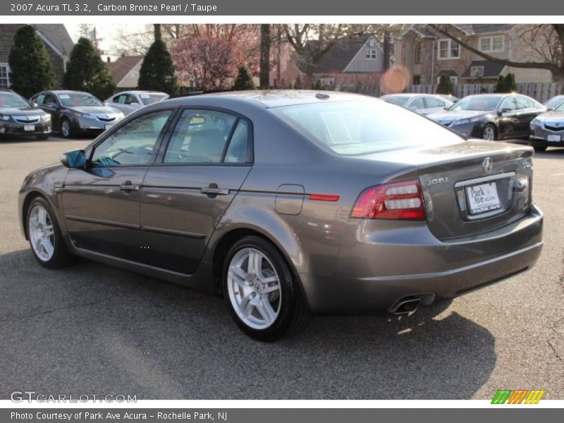 Carbon Bronze Pearl / Taupe 2007 Acura TL 3.2