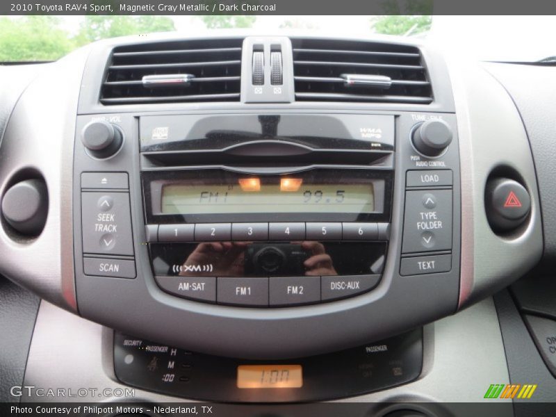 Magnetic Gray Metallic / Dark Charcoal 2010 Toyota RAV4 Sport
