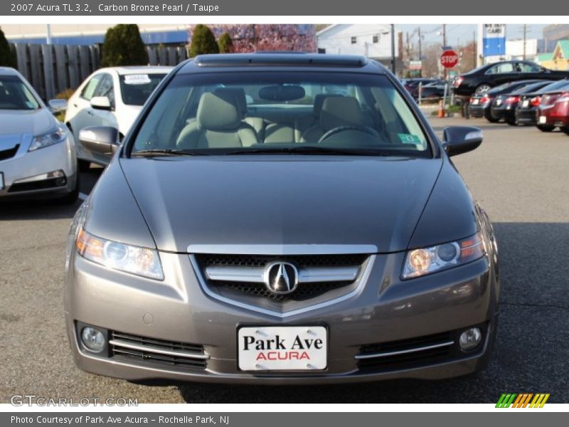 Carbon Bronze Pearl / Taupe 2007 Acura TL 3.2