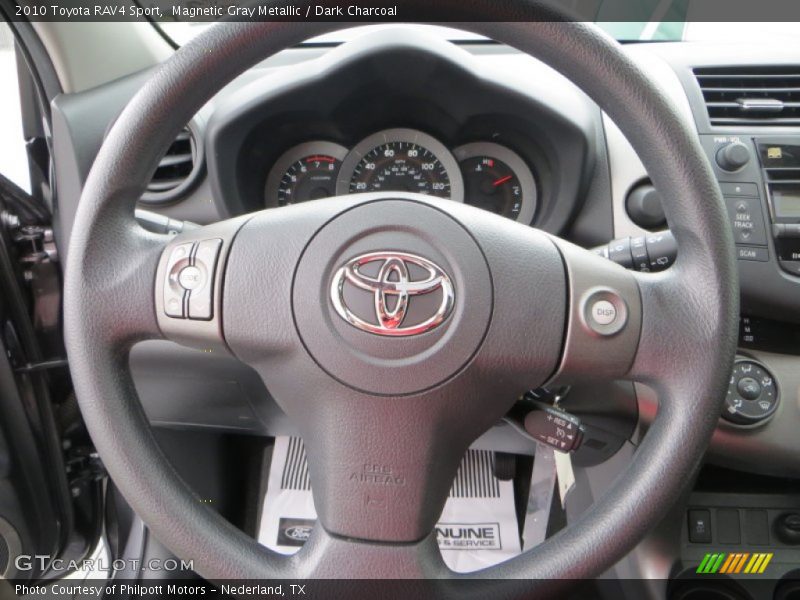 Magnetic Gray Metallic / Dark Charcoal 2010 Toyota RAV4 Sport