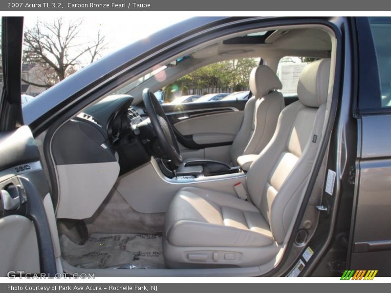 Carbon Bronze Pearl / Taupe 2007 Acura TL 3.2