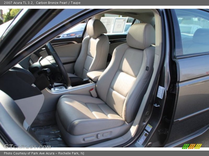Carbon Bronze Pearl / Taupe 2007 Acura TL 3.2