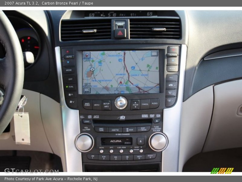 Carbon Bronze Pearl / Taupe 2007 Acura TL 3.2