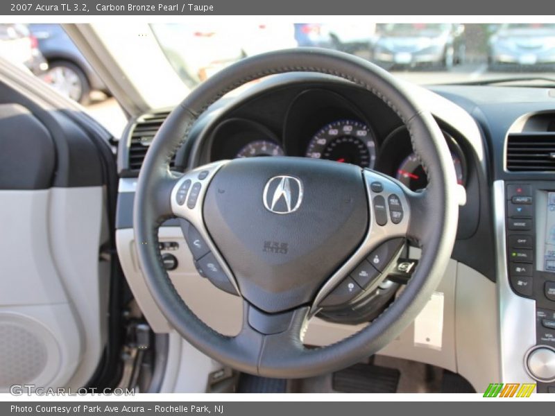 Carbon Bronze Pearl / Taupe 2007 Acura TL 3.2