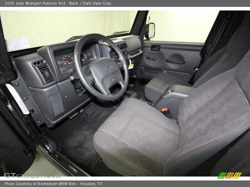  2005 Wrangler Rubicon 4x4 Dark Slate Gray Interior