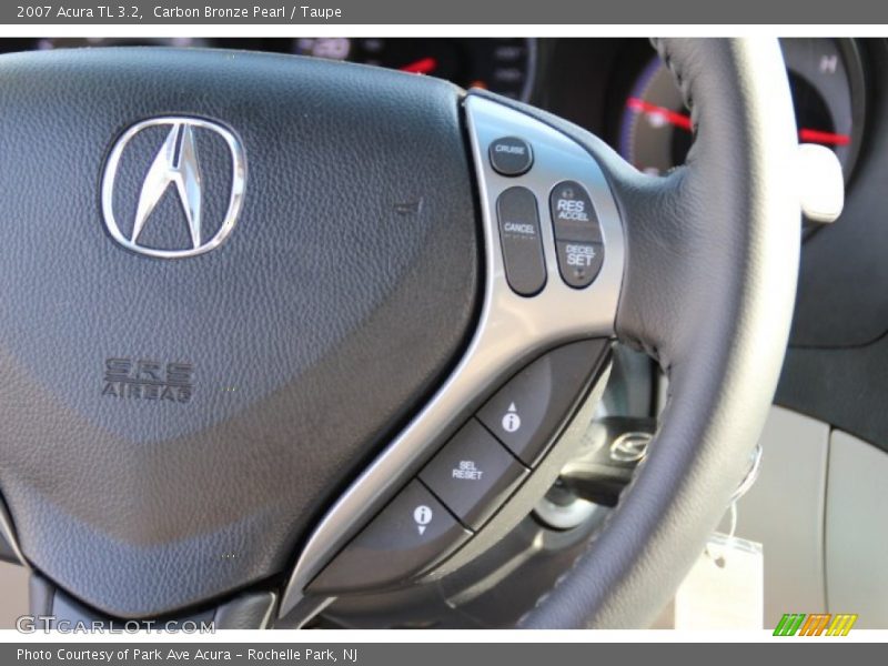 Carbon Bronze Pearl / Taupe 2007 Acura TL 3.2