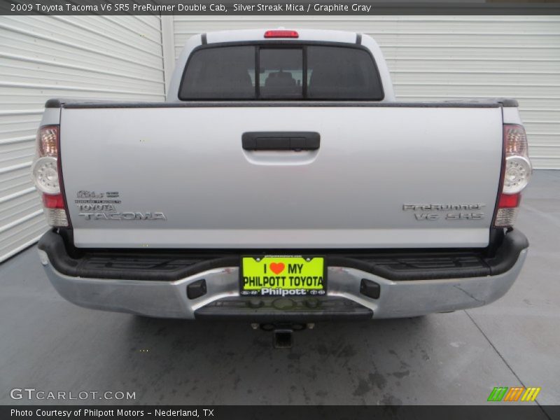 Silver Streak Mica / Graphite Gray 2009 Toyota Tacoma V6 SR5 PreRunner Double Cab