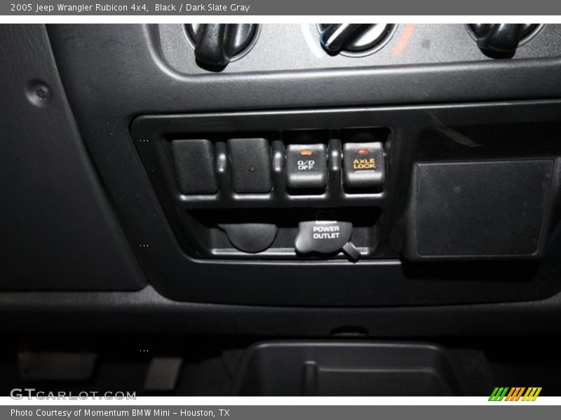 Black / Dark Slate Gray 2005 Jeep Wrangler Rubicon 4x4