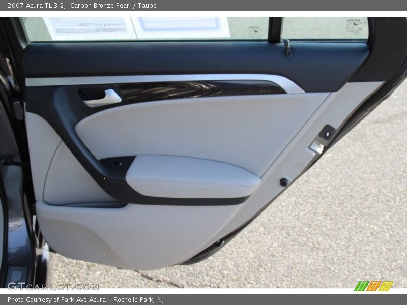 Carbon Bronze Pearl / Taupe 2007 Acura TL 3.2