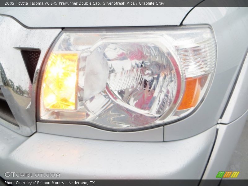Silver Streak Mica / Graphite Gray 2009 Toyota Tacoma V6 SR5 PreRunner Double Cab