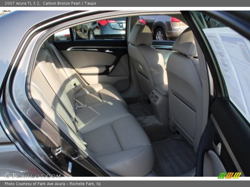 Carbon Bronze Pearl / Taupe 2007 Acura TL 3.2
