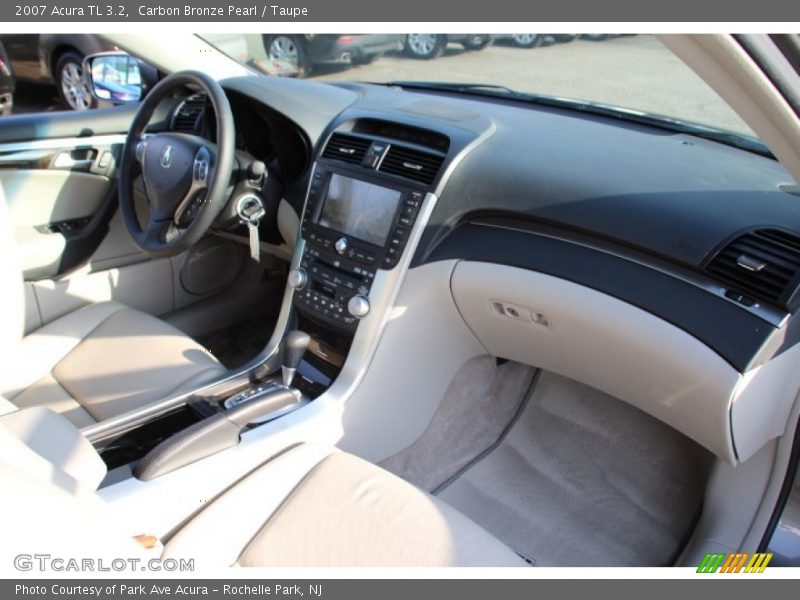 Carbon Bronze Pearl / Taupe 2007 Acura TL 3.2