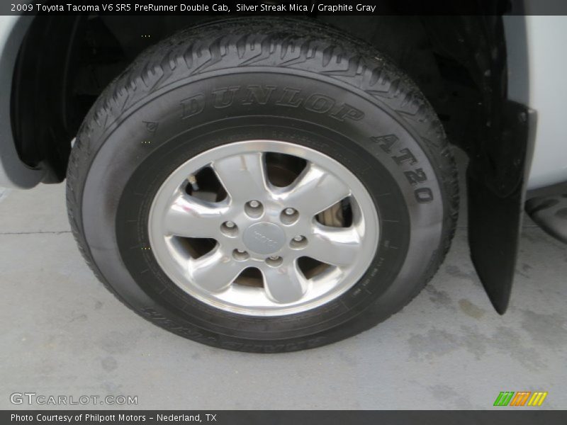 Silver Streak Mica / Graphite Gray 2009 Toyota Tacoma V6 SR5 PreRunner Double Cab