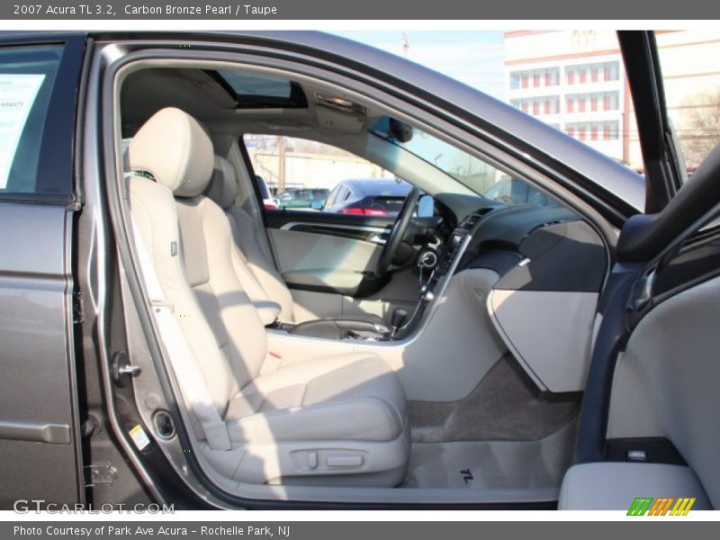 Carbon Bronze Pearl / Taupe 2007 Acura TL 3.2