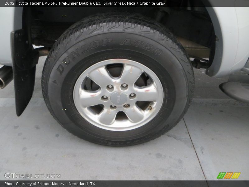 Silver Streak Mica / Graphite Gray 2009 Toyota Tacoma V6 SR5 PreRunner Double Cab