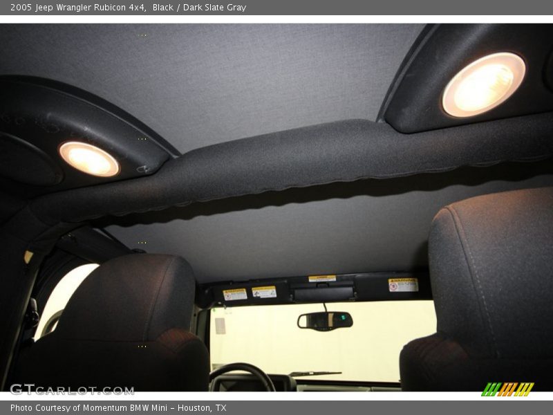 Black / Dark Slate Gray 2005 Jeep Wrangler Rubicon 4x4