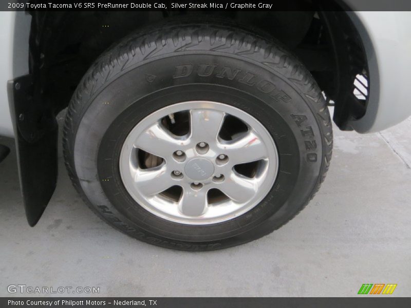 Silver Streak Mica / Graphite Gray 2009 Toyota Tacoma V6 SR5 PreRunner Double Cab