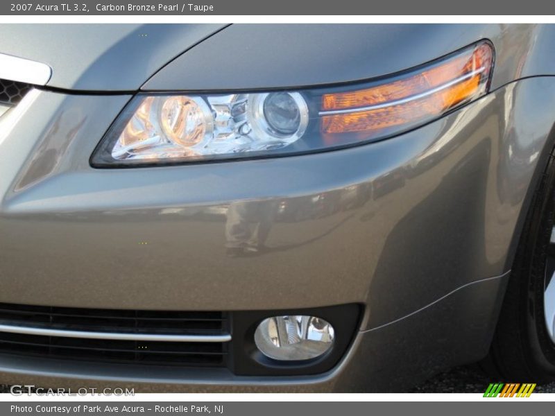 Carbon Bronze Pearl / Taupe 2007 Acura TL 3.2