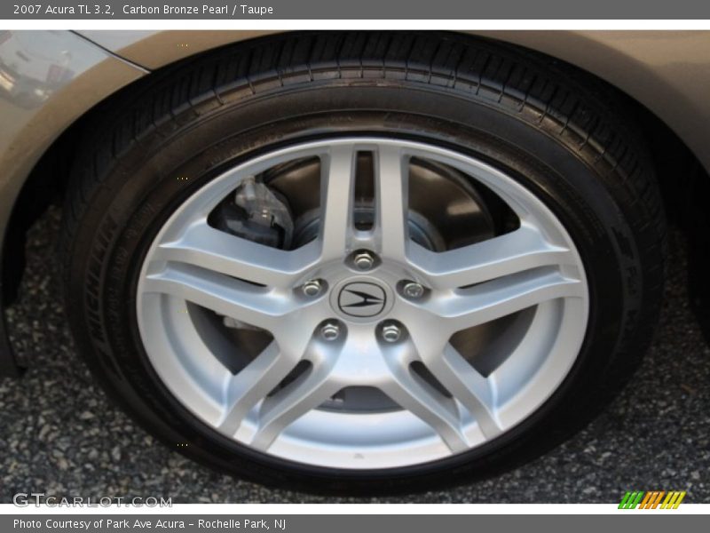 Carbon Bronze Pearl / Taupe 2007 Acura TL 3.2