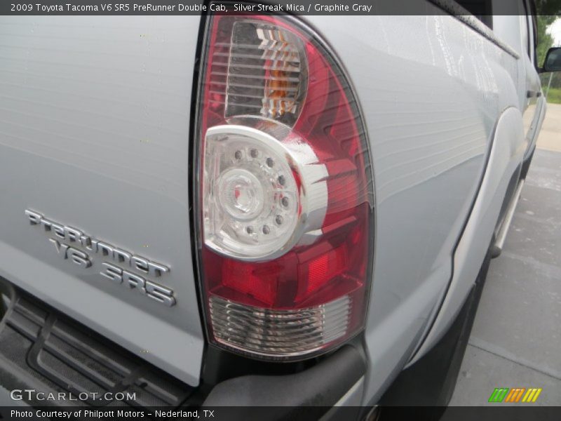 Silver Streak Mica / Graphite Gray 2009 Toyota Tacoma V6 SR5 PreRunner Double Cab