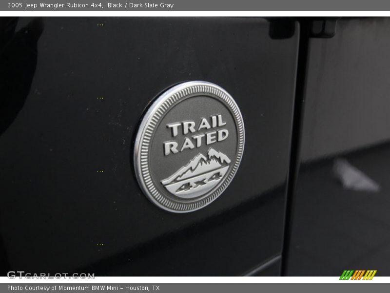 Black / Dark Slate Gray 2005 Jeep Wrangler Rubicon 4x4