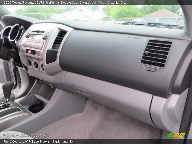 Silver Streak Mica / Graphite Gray 2009 Toyota Tacoma V6 SR5 PreRunner Double Cab